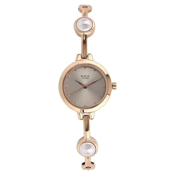 Titan Autumn-Winter 19 Analog Rose Gold Dial Women's Watch 