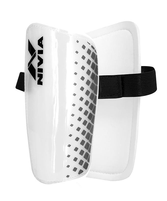 Nivia 764 Club Plastic Shin Guard for Kids (Small)