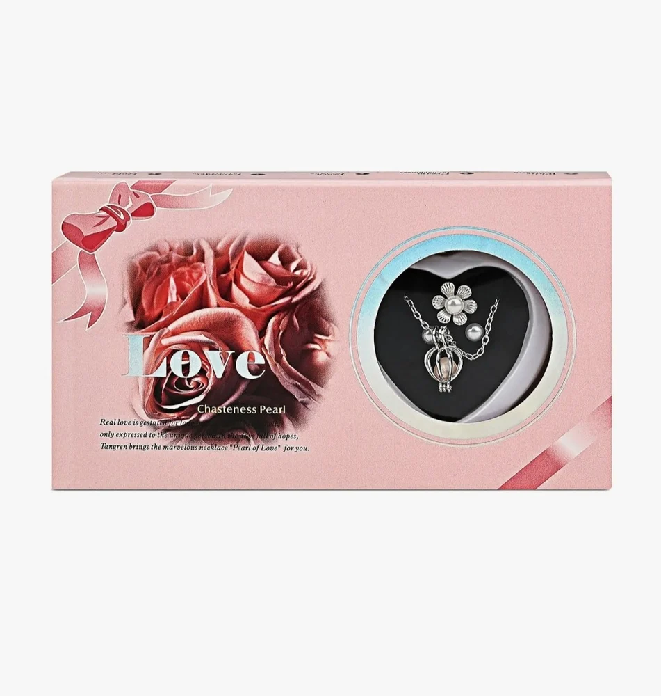 Love Wish Pearl in Oyster Kit DIY Creative Necklace Jewelry Gift Set With Pendant Fashion Creations Box for Women Girls